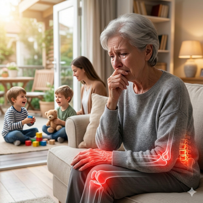 Ya no podés jugar con tus nietos como querías